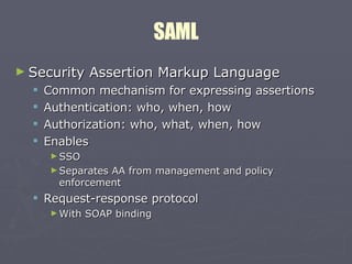 XML And Web Services Security Standards | PPT