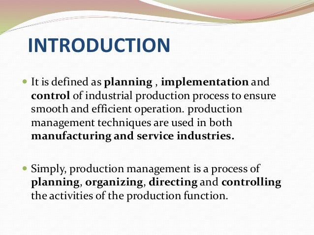 manager production Production manager a job vacancy for production manager is available within the manufacturing industry reporting to the operations. manager production Production manager a job vacancy for production manager is available within the manufacturing industry reporting to the operations.