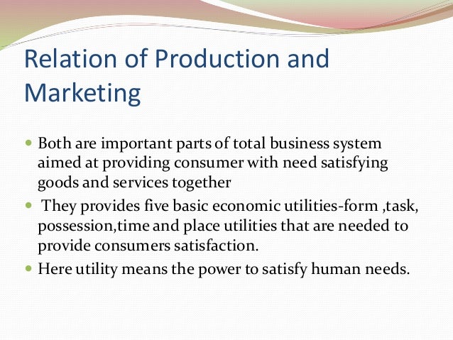 production management form utility definition