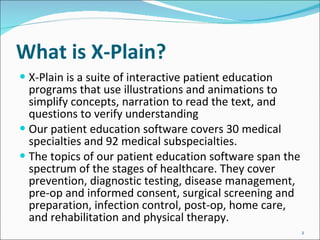 X plain presentation | PPT