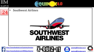 24

• Southwest Airlines

 