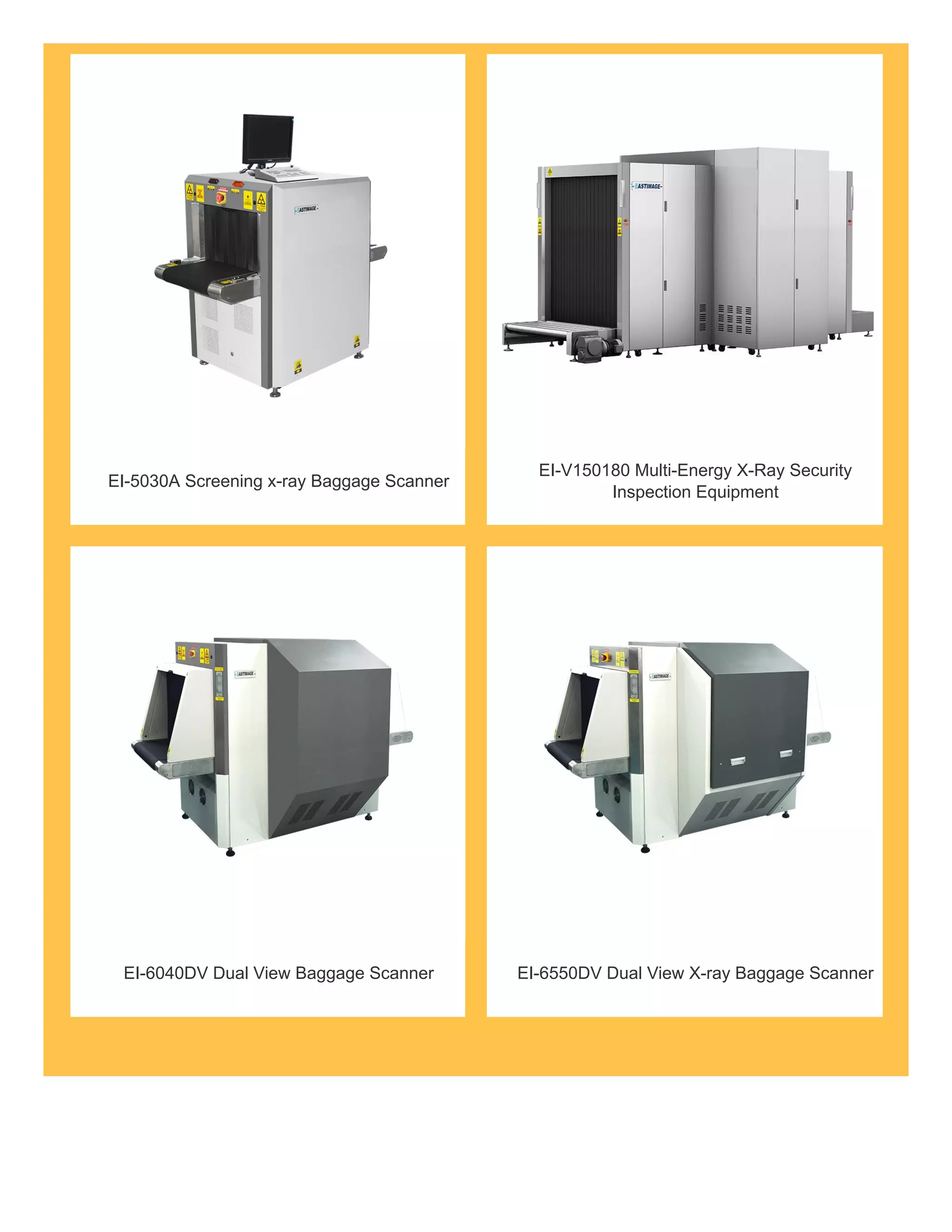 Portal Scanner X- Ray Baggage Scanner Manufacturer in China | PDF