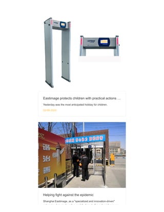 Portal Scanner X- Ray Baggage Scanner Manufacturer in China | PDF