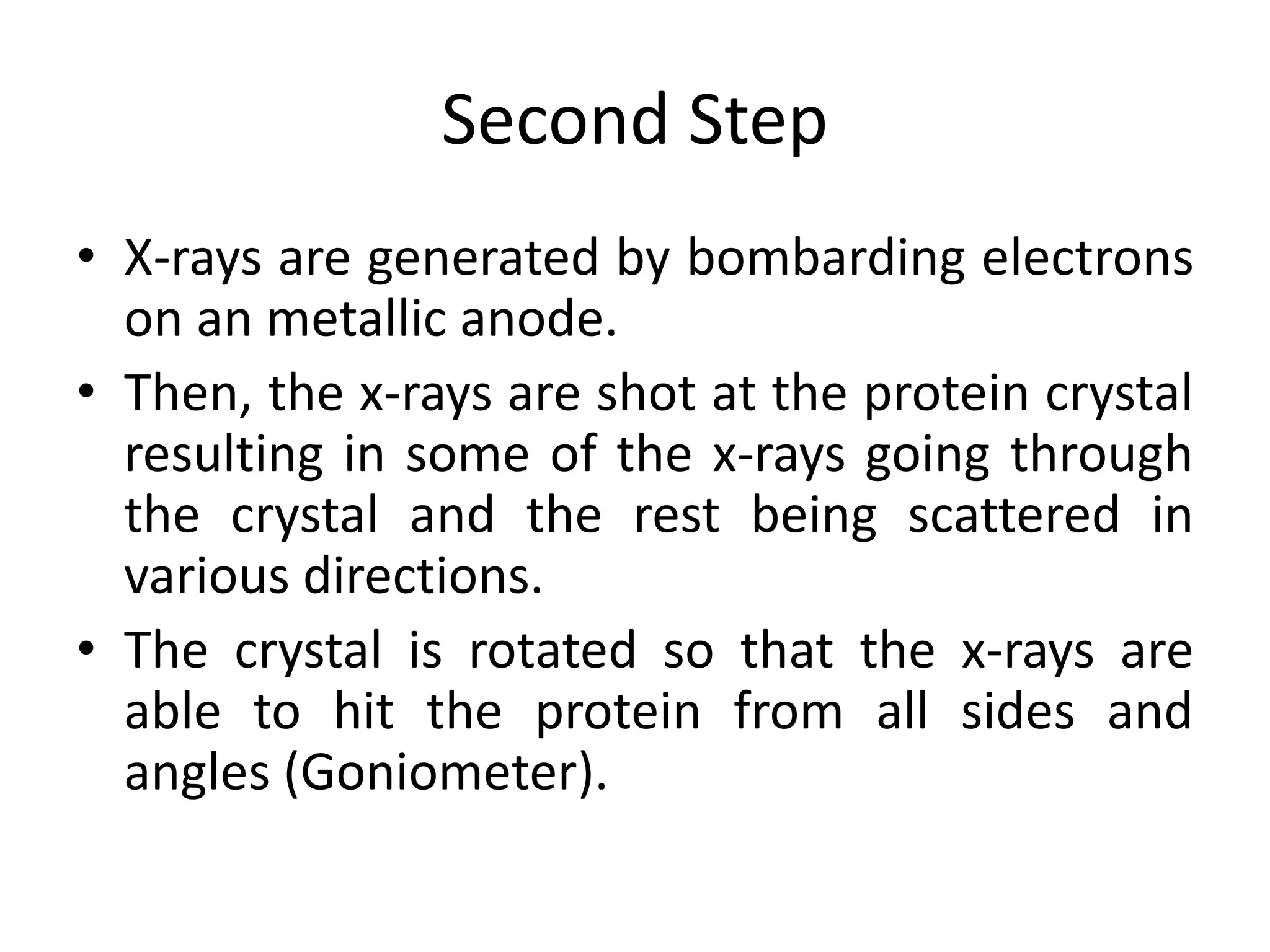 X Ray Crystallography | PPTX