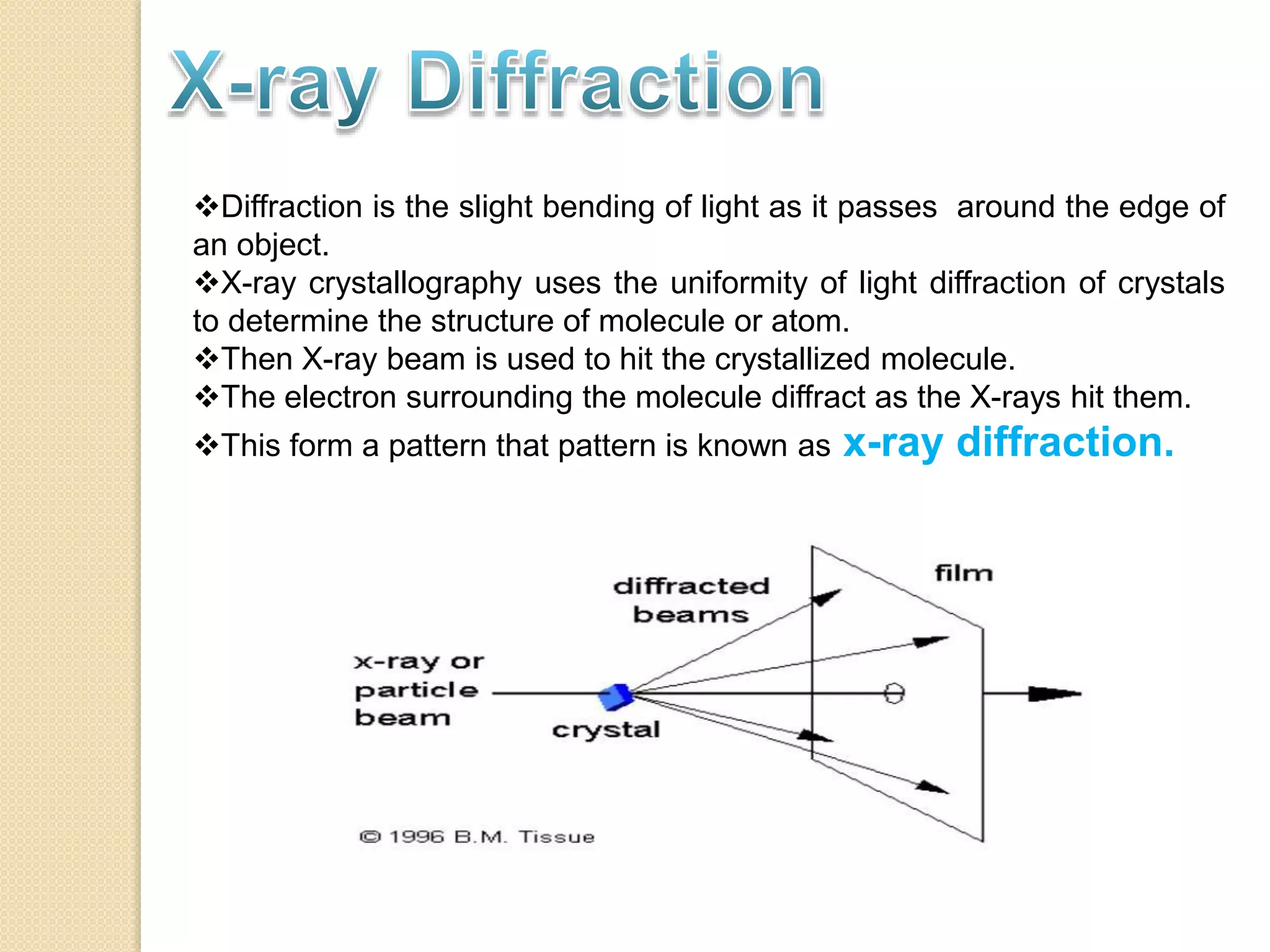 X ray crystallography | PPTX