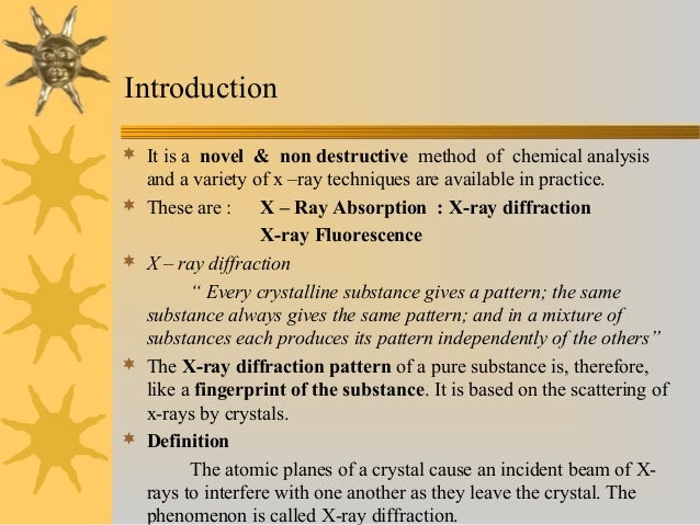 x ray crystallography ppt Ppt x-ray diffraction (xrd) powerpoint presentation id:4024666.