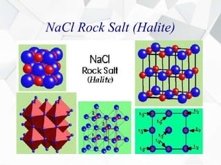 NaCl Rock Salt (Halite)
 