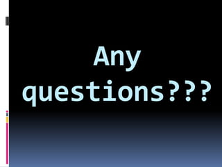 Any
questions???
 