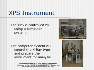 Xps Method Machine x-ray_photoelectron_spectroscopy_(xps).ppt