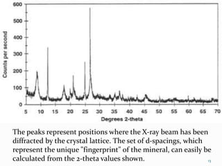 X ray powder diffraction | PPTX