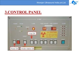 Niranjan Ultrasound India pvt.Ltd 
3.CONTROL PANEL 
 
