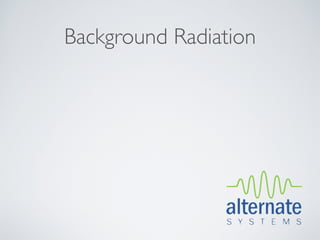 Background Radiation
 