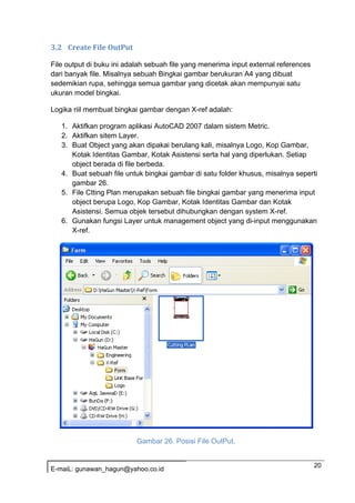 X ref auto cad 2007-r2 | PDF