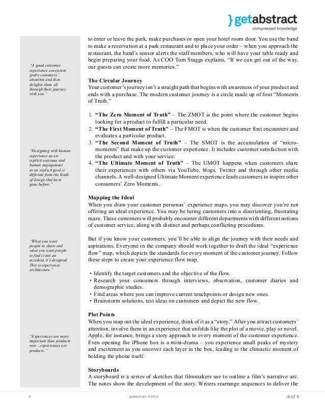 X The Experience When Business Meets Design Getabstract Summary