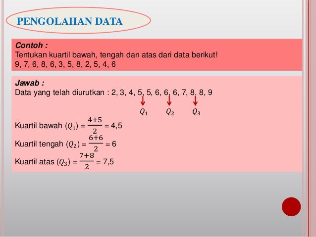 Materi Sma X Statistika 2