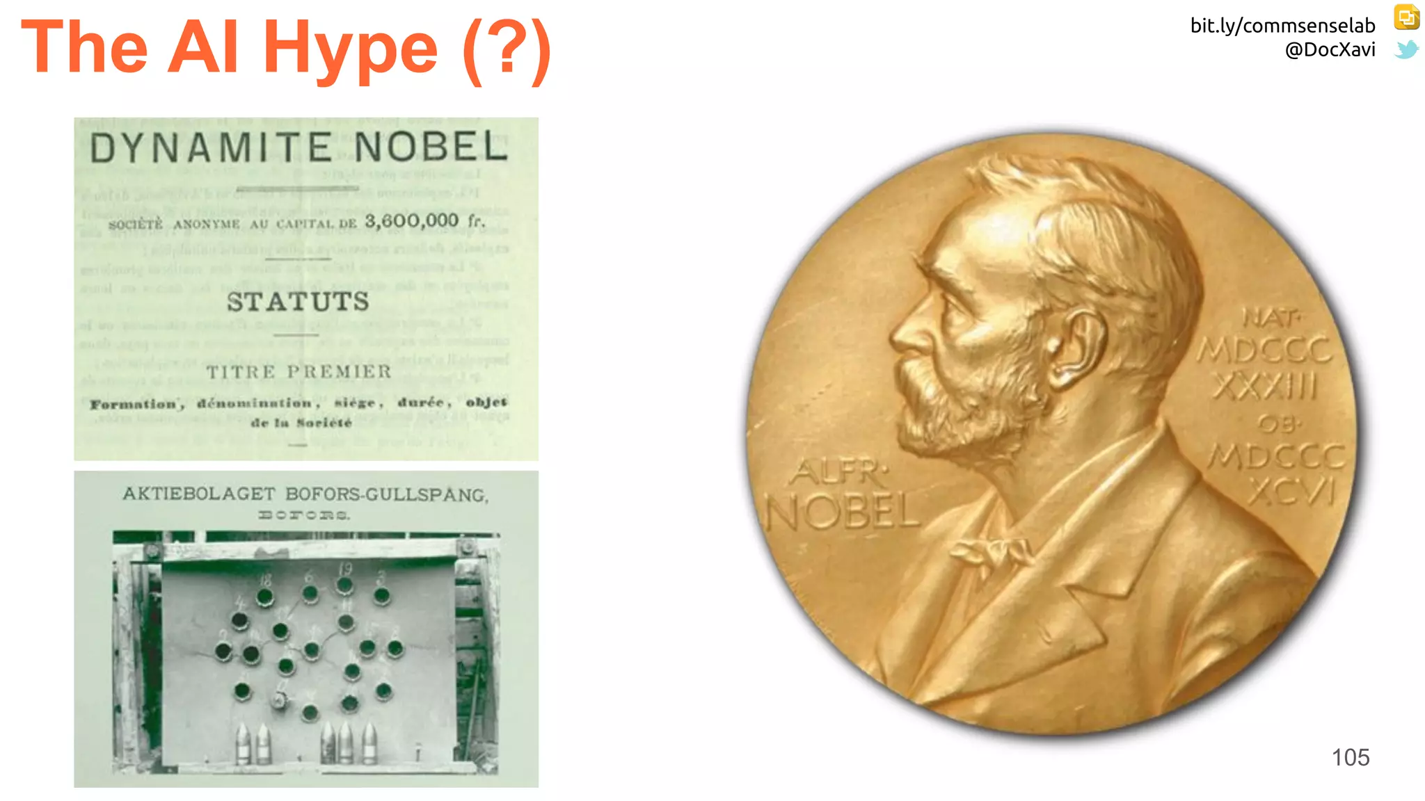 bit.ly/commsenselab
@DocXavi
105
The AI Hype (?)
 