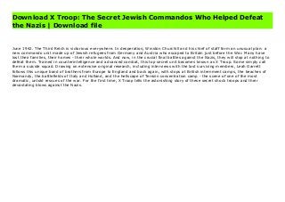 Download X Troop: The Secret Jewish Commandos Who Helped Defeat
the Nazis | Download file
X Troop: The Secret Jewish Commandos Who Helped Defeat the Nazis by , Read PDF X Troop: The Secret Jewish Commandos Who Helped Defeat the Nazis Online, Download PDF X Troop: The Secret Jewish Commandos Who Helped Defeat the Nazis, Full PDF X Troop: The Secret Jewish Commandos Who Helped Defeat the Nazis, All Ebook X Troop: The Secret Jewish Commandos Who Helped Defeat the Nazis, PDF and EPUB X Troop: The Secret Jewish Commandos Who Helped Defeat the Nazis, PDF ePub Mobi X Troop: The Secret Jewish Commandos Who Helped Defeat the Nazis, Downloading PDF X Troop: The Secret Jewish Commandos Who Helped Defeat the Nazis, Book PDF X Troop: The Secret Jewish Commandos Who Helped Defeat the Nazis, Download online X Troop: The Secret Jewish Commandos Who Helped Defeat the Nazis, X Troop: The Secret Jewish Commandos Who Helped Defeat the Nazis pdf, by X Troop: The Secret Jewish Commandos Who Helped Defeat the Nazis, book pdf X Troop: The Secret Jewish Commandos Who Helped Defeat the Nazis, by pdf X Troop: The Secret Jewish Commandos Who Helped Defeat the Nazis, epub X Troop: The Secret Jewish Commandos Who Helped Defeat the Nazis, pdf X Troop: The Secret Jewish Commandos Who Helped Defeat the Nazis, the book X Troop: The Secret Jewish Commandos Who Helped Defeat the Nazis, ebook X Troop: The Secret Jewish Commandos Who Helped Defeat the Nazis, X Troop: The Secret Jewish Commandos Who Helped Defeat the Nazis E-Books, Online X Troop: The Secret Jewish Commandos Who Helped Defeat the Nazis Book, pdf X Troop: The Secret Jewish Commandos Who Helped Defeat the Nazis, X Troop: The Secret Jewish Commandos Who Helped Defeat the Nazis E-Books, X Troop: The Secret Jewish Commandos Who Helped Defeat the Nazis Online Read Best Book Online X Troop: The Secret Jewish Commandos Who Helped Defeat the Nazis, Download Online X Troop: The Secret Jewish Commandos Who Helped
Defeat the Nazis Book, Read Online X Troop: The Secret Jewish Commandos Who Helped Defeat the Nazis E-Books, Download X Troop: The Secret Jewish Commandos Who Helped Defeat the Nazis Online, Read Best Book X Troop: The Secret Jewish Commandos Who Helped Defeat the Nazis Online, Pdf Books X Troop: The Secret Jewish Commandos Who Helped Defeat the Nazis, Download X Troop: The Secret Jewish Commandos Who Helped Defeat the Nazis Books Online Download X Troop: The Secret Jewish Commandos Who Helped Defeat the Nazis Full Collection, Read X Troop: The Secret Jewish Commandos Who Helped Defeat the Nazis Book, Download X Troop: The Secret Jewish Commandos Who Helped Defeat the Nazis Ebook X Troop: The Secret Jewish Commandos Who Helped Defeat the Nazis PDF Download online, X Troop: The Secret Jewish Commandos Who Helped Defeat the Nazis Ebooks, X Troop: The Secret Jewish Commandos Who Helped Defeat the Nazis pdf Read online, X Troop: The Secret Jewish Commandos Who Helped Defeat the Nazis Best Book, X Troop: The Secret Jewish Commandos Who Helped Defeat the Nazis Ebooks, X Troop: The Secret Jewish Commandos Who Helped Defeat the Nazis PDF, X Troop: The Secret Jewish Commandos Who Helped Defeat the Nazis Popular, X Troop: The Secret Jewish Commandos Who Helped Defeat the Nazis Download, X Troop: The Secret Jewish Commandos Who Helped Defeat the Nazis Full PDF, X Troop: The Secret Jewish Commandos Who Helped Defeat the Nazis PDF, X Troop: The Secret Jewish Commandos Who Helped Defeat the Nazis PDF, X Troop: The Secret Jewish Commandos Who Helped Defeat the Nazis PDF Online, X Troop: The Secret Jewish Commandos Who Helped Defeat the Nazis Books Online, X Troop: The Secret Jewish Commandos Who Helped Defeat the Nazis Ebook, X Troop: The Secret Jewish Commandos Who Helped Defeat the Nazis Book, X Troop: The Secret Jewish Commandos Who Helped Defeat the Nazis
Full Popular PDF, PDF X Troop: The Secret Jewish Commandos Who Helped Defeat the Nazis Read Book PDF X Troop: The Secret Jewish Commandos Who Helped Defeat the Nazis, Read online PDF X Troop: The Secret Jewish Commandos Who Helped Defeat the Nazis, PDF X Troop: The Secret Jewish Commandos Who Helped Defeat the Nazis Popular, PDF X Troop: The Secret Jewish Commandos Who Helped Defeat the Nazis, PDF X Troop: The Secret Jewish Commandos Who Helped Defeat the Nazis Ebook, Best Book X Troop: The Secret Jewish Commandos Who Helped Defeat the Nazis, PDF X Troop: The Secret Jewish Commandos Who Helped Defeat the Nazis Collection, PDF X Troop: The Secret Jewish Commandos Who Helped Defeat the Nazis Full Online, epub X Troop: The Secret Jewish Commandos Who Helped Defeat the Nazis, ebook X Troop: The Secret Jewish Commandos Who Helped Defeat the Nazis, ebook X Troop: The Secret Jewish Commandos Who Helped Defeat the Nazis, epub X Troop: The Secret Jewish Commandos Who Helped Defeat the Nazis, full book X Troop: The Secret Jewish Commandos Who Helped Defeat the Nazis, online X Troop: The Secret Jewish Commandos Who Helped Defeat the Nazis, online X Troop: The Secret Jewish Commandos Who Helped Defeat the Nazis, online pdf X Troop: The Secret Jewish Commandos Who Helped Defeat the Nazis, pdf X Troop: The Secret Jewish Commandos Who Helped Defeat the Nazis, X Troop: The Secret Jewish Commandos Who Helped Defeat the Nazis Book, Online X Troop: The Secret Jewish Commandos Who Helped Defeat the Nazis Book, PDF X Troop: The Secret Jewish Commandos Who Helped Defeat the Nazis, PDF X Troop: The Secret Jewish Commandos Who Helped Defeat the Nazis Online, pdf X Troop: The Secret Jewish Commandos Who Helped Defeat the Nazis, Read online X Troop: The Secret Jewish Commandos Who Helped Defeat the Nazis, X Troop: The Secret Jewish Commandos Who Helped Defeat the Nazis pdf, by X
Troop: The Secret Jewish Commandos Who Helped Defeat the Nazis, book pdf X Troop: The Secret Jewish Commandos Who Helped Defeat the Nazis, by pdf X Troop: The Secret Jewish Commandos Who Helped Defeat the Nazis, epub X Troop: The Secret Jewish Commandos Who Helped Defeat the Nazis, pdf X Troop: The Secret Jewish Commandos Who Helped Defeat the Nazis, the book X Troop: The Secret Jewish Commandos Who Helped Defeat the Nazis, ebook X Troop: The Secret Jewish Commandos Who Helped Defeat the Nazis, X Troop: The Secret Jewish Commandos Who Helped Defeat the Nazis E-Books, Online X Troop: The Secret Jewish Commandos Who Helped Defeat the Nazis Book, pdf X Troop: The Secret Jewish Commandos Who Helped Defeat the Nazis, X Troop: The Secret Jewish Commandos Who Helped Defeat the Nazis E-Books, X Troop: The Secret Jewish Commandos Who Helped Defeat the Nazis Online, Read Best Book Online X Troop: The Secret Jewish Commandos Who Helped Defeat the Nazis, Read X Troop: The Secret Jewish Commandos Who Helped Defeat the Nazis PDF files, Read X Troop: The Secret Jewish Commandos Who Helped Defeat the Nazis PDF files by
June 1942. The Third Reich is victorious everywhere. In desperation, Winston Churchill and his chief of staff form an unusual plan: a
new commando unit made up of Jewish refugees from Germany and Austria who escaped to Britain just before the War. Many have
lost their families, their homes - their whole worlds. And now, in the crucial final battles against the Nazis, they will stop at nothing to
defeat them. Trained in counterintelligence and advanced combat, this top secret unit becomes known as X Troop. Some simply call
them a suicide squad. Drawing on extensive original research, including interviews with the last surviving members, Leah Garrett
follows this unique band of brothers from Europe to England and back again, with stops at British internment camps, the beaches of
Normandy, the battlefields of Italy and Holland, and the hellscape of Terezin concentration camp - the scene of one of the most
dramatic, untold rescues of the war. For the first time, X Troop tells the astonishing story of these secret shock troops and their
devastating blows against the Nazis.
 
