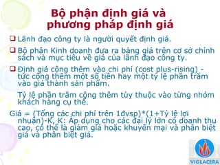 Định giá và phân biệt giá