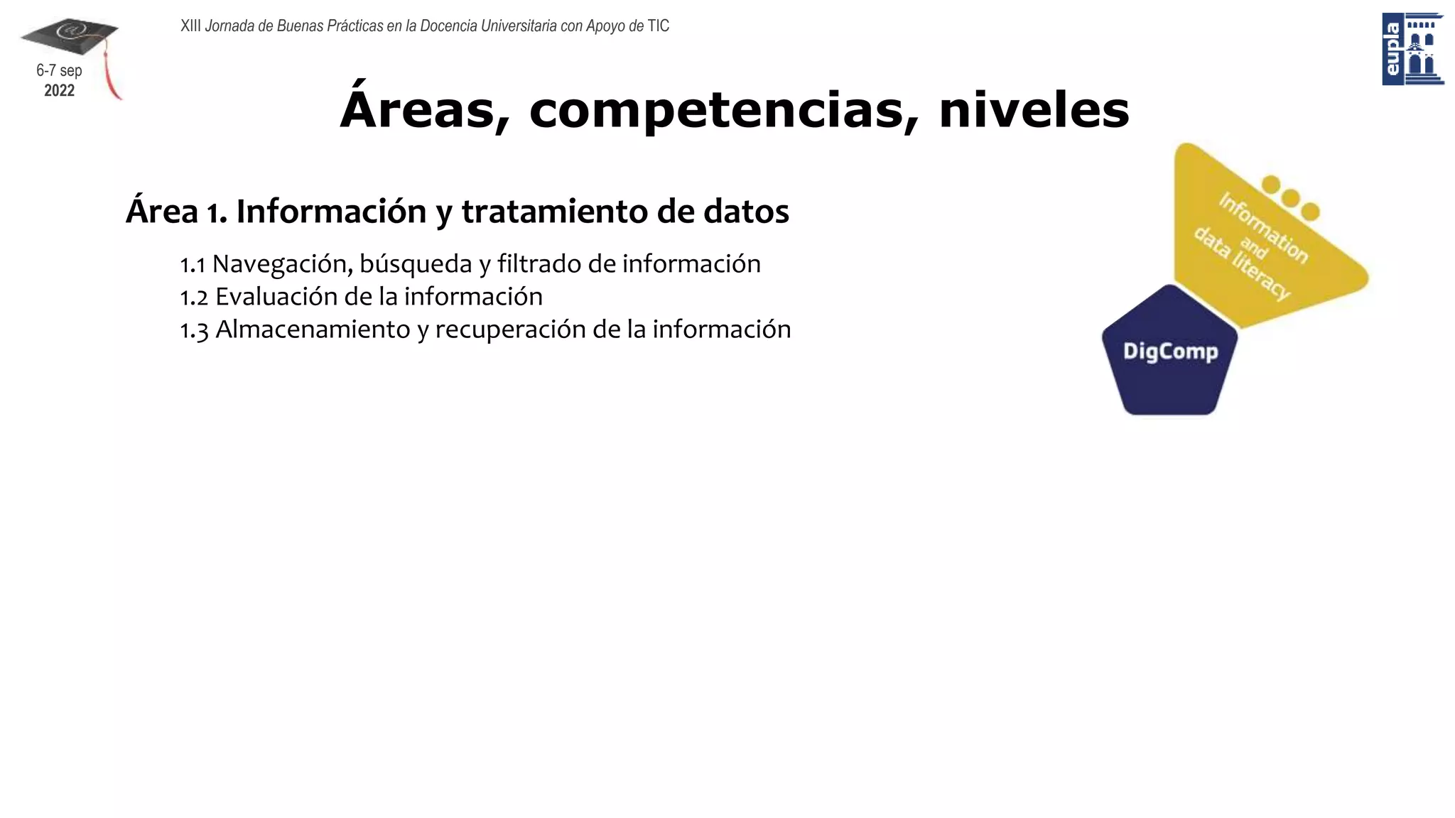 Implantación de DigComp. Primeros pasos | PPT