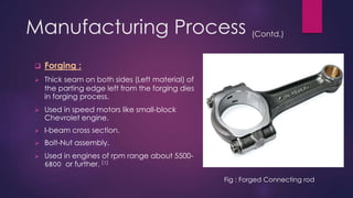 Design & Construction of a Connecting rod | PPSX