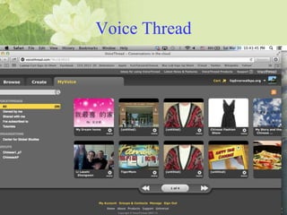 Voice Thread