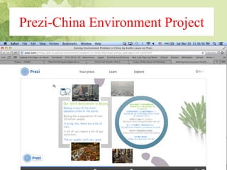 Prezi-China Environment Project