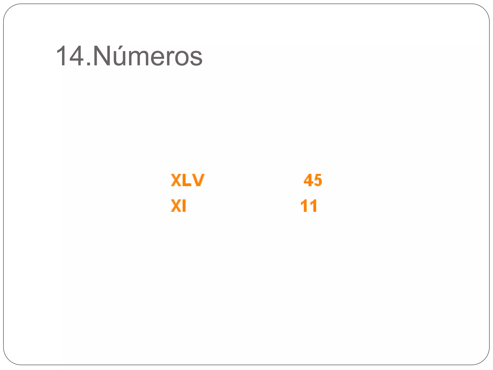 14.Números
 