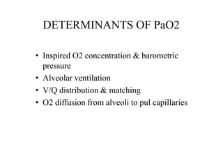 O2 Transport Vent O2_AND_CO2 transport.Oxygen cascade in body | PPTX