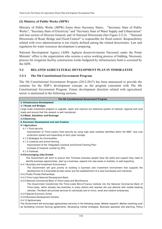 Project for agriculture master plan and irrigation development final ...