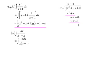 X2 T05 06 Partial Fractions