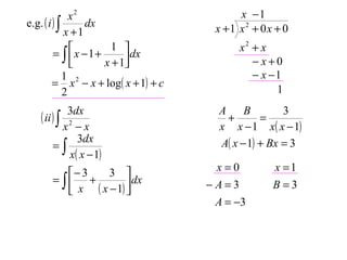 X2 T05 06 Partial Fractions