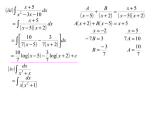 X2 T05 06 Partial Fractions