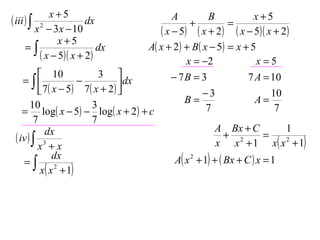 X2 T05 06 Partial Fractions