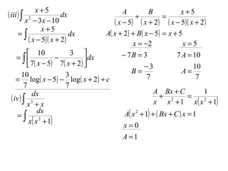 X2 T05 06 Partial Fractions