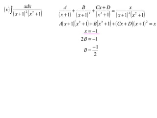 X2 T05 06 Partial Fractions