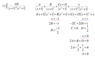 X2 T05 06 Partial Fractions