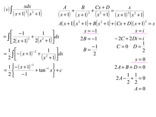 X2 T05 06 Partial Fractions
