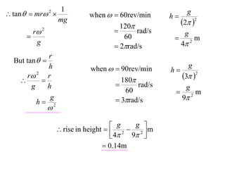 X2 T06 05 conical pendulum (2011) | PDF