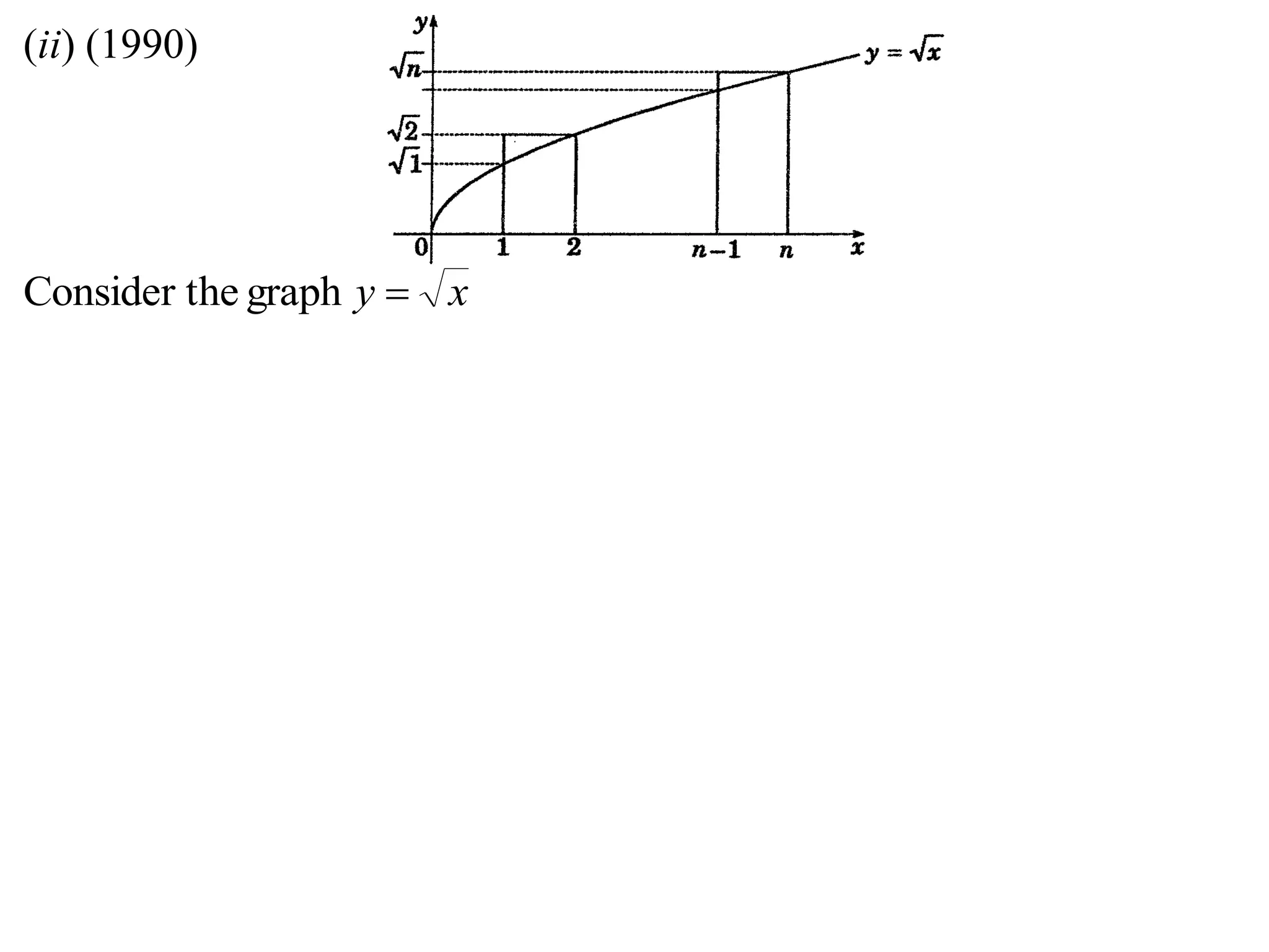 (ii) (1990)
xy graphheConsider t
 