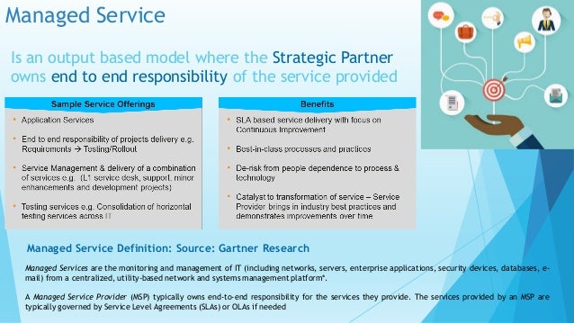 Managed Services Model For IT Services
