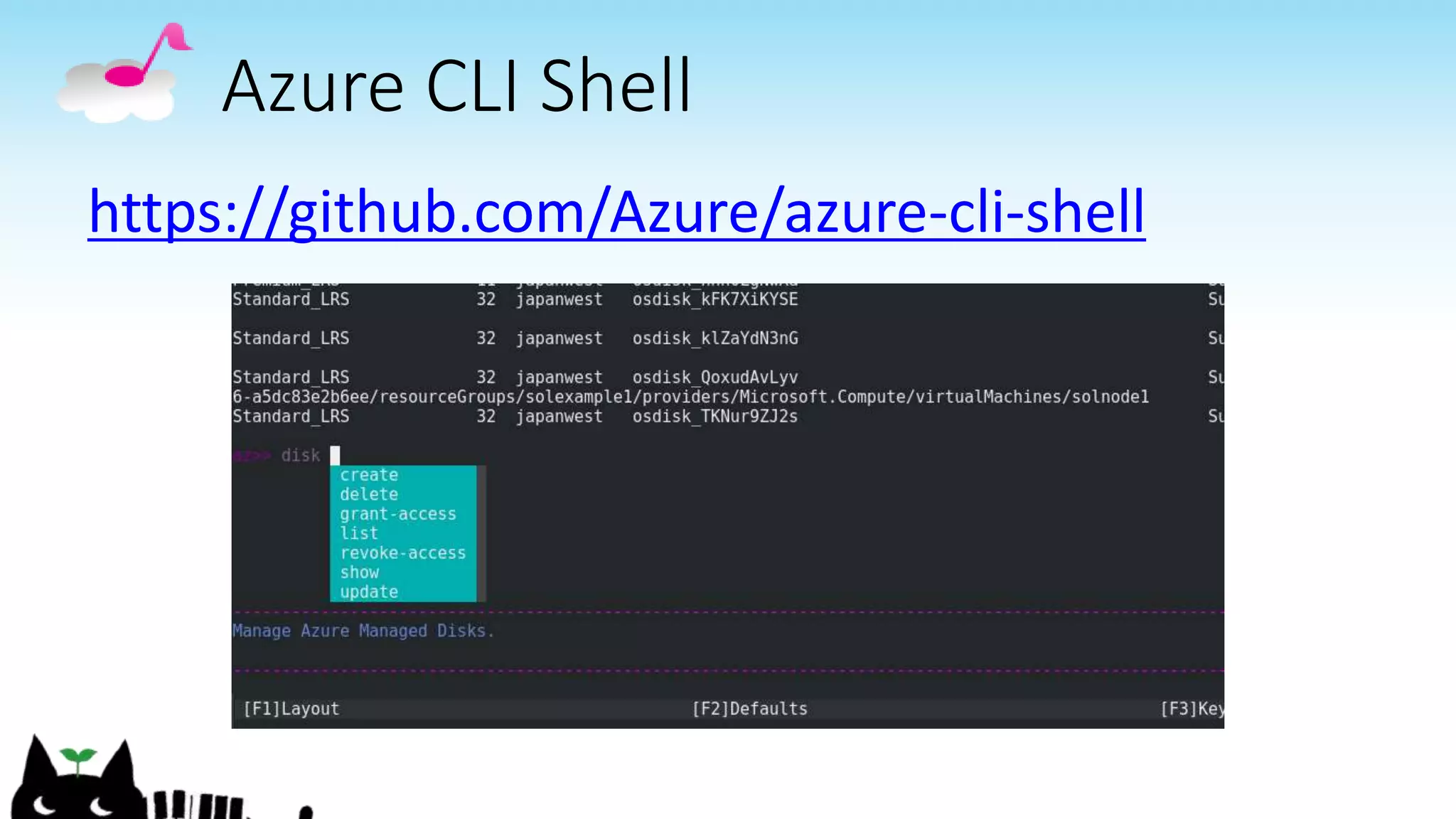 Azure CLI Shell
https://github.com/Azure/azure-cli-shell
 