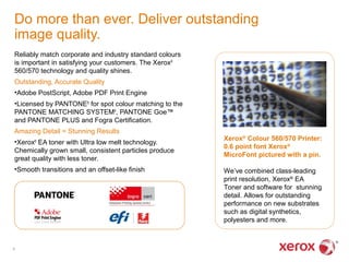 Xerox® Colour 560/570 Printer | PPT
