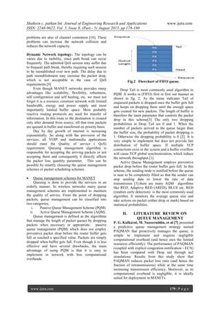Review on buffer management schemes for packet queues in wired ...