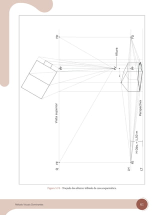 61
Método Visuais Dominantes
Vista
superior
Figura 5.19 - Traçado das alturas: telhado da casa esquemática.
cap 05.indd 61
cap 05.indd 61 14/03/14 10:16
14/03/14 10:16
 