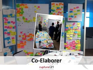 Beyond Tools and Processes 
 Co-Elaborate, with Playfull 
Facilitation 
Co-Elaborer 
 