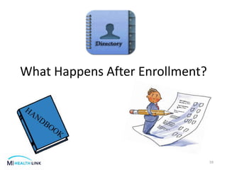 What Happens After Enrollment?
59
 