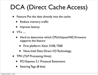 X86 hardware for packet processing | PPT