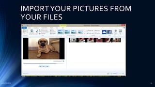 IMPORTYOUR PICTURES FROM
YOUR FILES
2015mftpulido 13
 