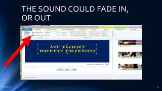 THE SOUND COULD FADE IN,
OR OUT
2015mftpulido 44
 