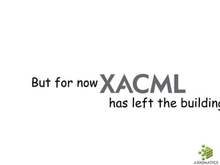 XACML - Fight For Your Love